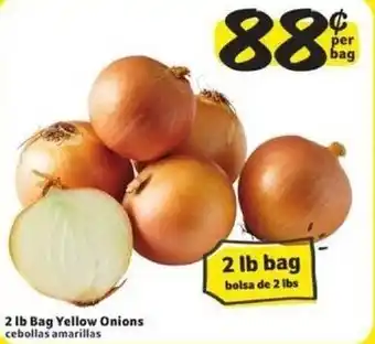Fresco y Más 2 lb Bag Yellow Onions offer