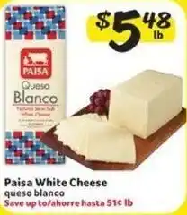 Fresco y Más Paisa White Cheese offer