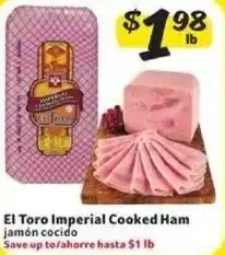Fresco y Más El Toro Imperial Cooked Ham offer