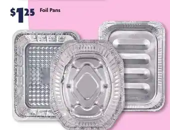 Family Dollar Foil Pans offer