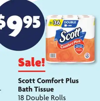 Family Dollar Scott Comfort Plus Bath Tissue offer