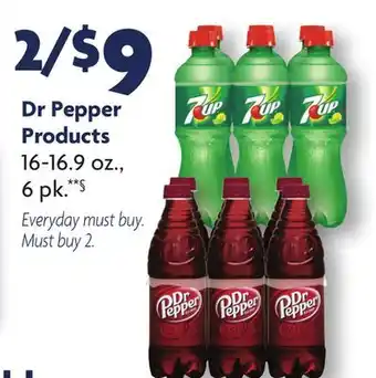 Family Dollar Dr Pepper Products offer