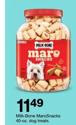Target Milk-Bone MaroSnacks 40-oz. Dog Treats offer
