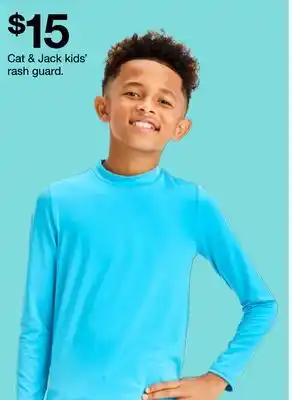 Target Cat & Jack Kids' Rash Guard offer