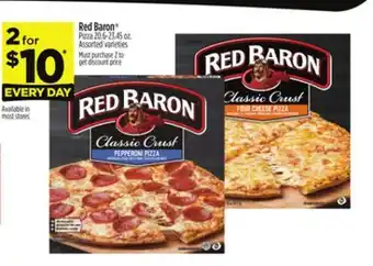 Dollar General Red Baron Pizza offer