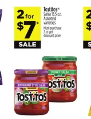 Dollar General Tostitos Salsa offer