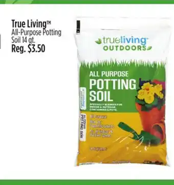 Dollar General True Living All-Purpose Potting Soil offer