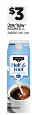 Dollar General Clover Valley Half & Half offer