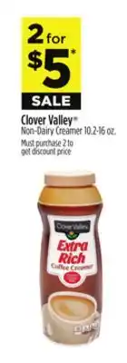Dollar General Clover Valley Non-Dairy Creamer offer