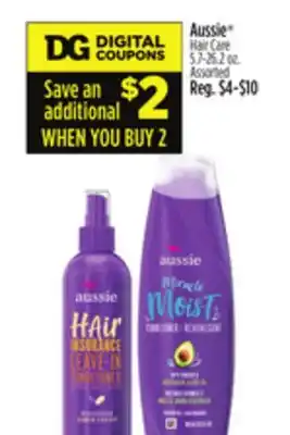 Dollar General Aussie Hair Care offer