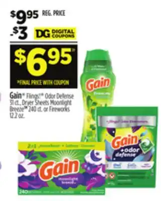Dollar General Gain Flings! offer