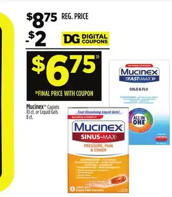 Dollar General Mucinex offer