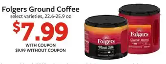 Fareway Folgers Ground Coffee offer