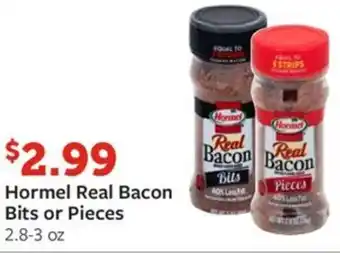 Fareway Hormel Real Bacon Bits or Pieces 2.8-3 oz offer