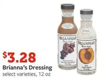 Fareway Brianna's Dressing offer