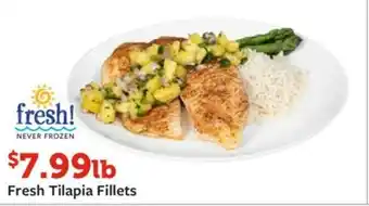 Fareway Fresh Tilapia Fillets offer