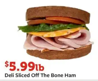 Fareway Deli Sliced Off The Bone Ham offer