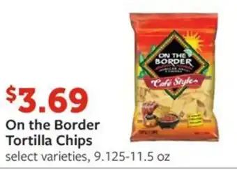 Fareway On the Border Tortilla Chips offer