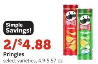 Fareway Pringles offer
