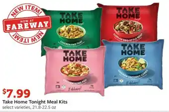 Fareway Take Home Tonight Meal Kits offer