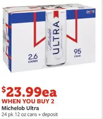 Fareway Michelob Ultra offer