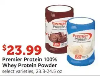 Fareway Premier Protein 100% Whey Protein Powder offer