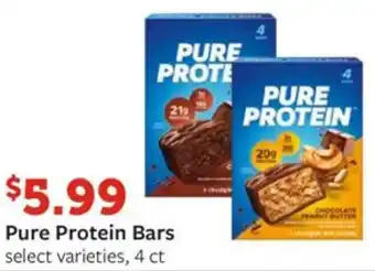 Fareway Pure Protein Bars offer