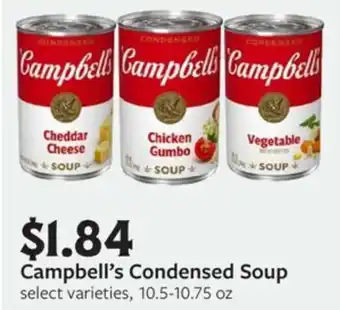 Fareway Campbell's Condensed Soup offer