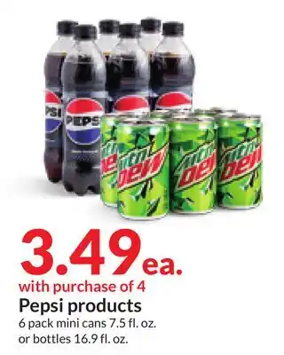 Hy-Vee Pepsi products offer