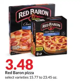 Hy-Vee Red Baron pizza offer