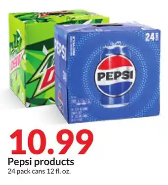 Hy-Vee Pepsi products offer