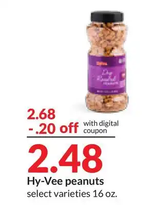 Hy-Vee Hy-Vee peanuts offer