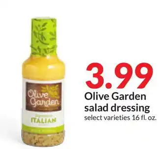 Hy-Vee Olive Garden salad dressing offer