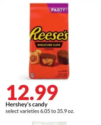Hy-Vee Hershey's candy offer