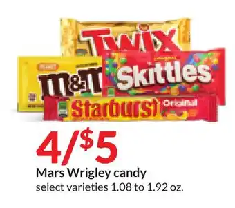 Hy-Vee Mars Wrigley candy offer