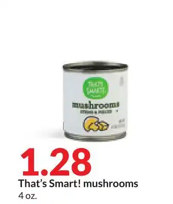 Hy-Vee That's Smart! mushrooms offer