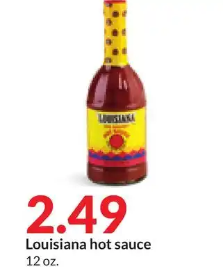 Hy-Vee Louisiana hot sauce offer