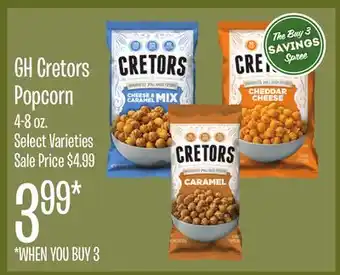 Jewel-Osco GH Cretors Popcorn offer