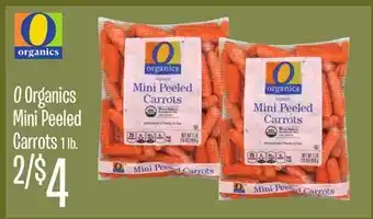 Jewel-Osco O Organics Mini Peeled Carrots offer