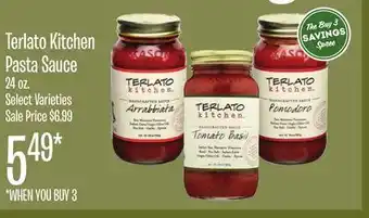 Jewel-Osco Terlato Kitchen Pasta Sauce offer
