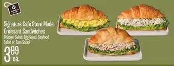 Jewel-Osco Signature Café Store Made Croissant Sandwiches offer