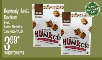 Jewel-Osco Heavenly Hunks Cookies offer