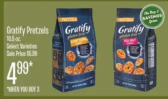 Jewel-Osco Gratify Pretzels offer