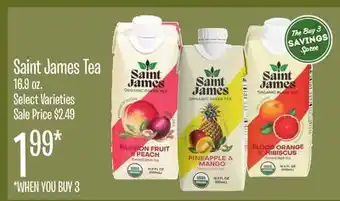 Jewel-Osco Saint James Tea offer