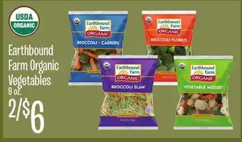 Jewel-Osco Earthbound Farm Organic Vegetables offer