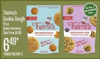 Jewel-Osco Thelma's Cookie Dough offer