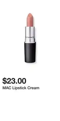 Ulta Beauty MAC Lipstick Cream offer