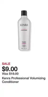 Ulta Beauty Kenra Professional Volumizing Conditioner offer