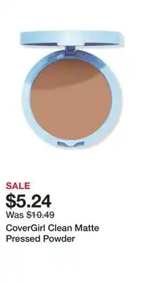 Ulta Beauty CoverGirl Clean Matte Pressed Powder offer