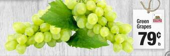 Super King Markets Green Grapes offer